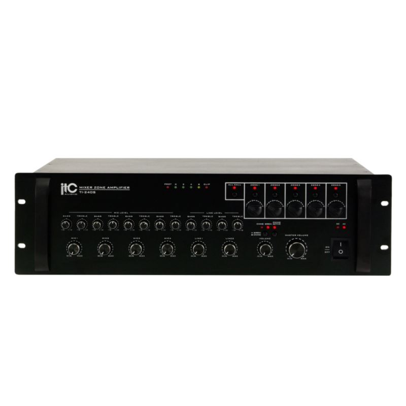 ITC Audio TI-240S 5-strefowy wzmacniacz z mikserem